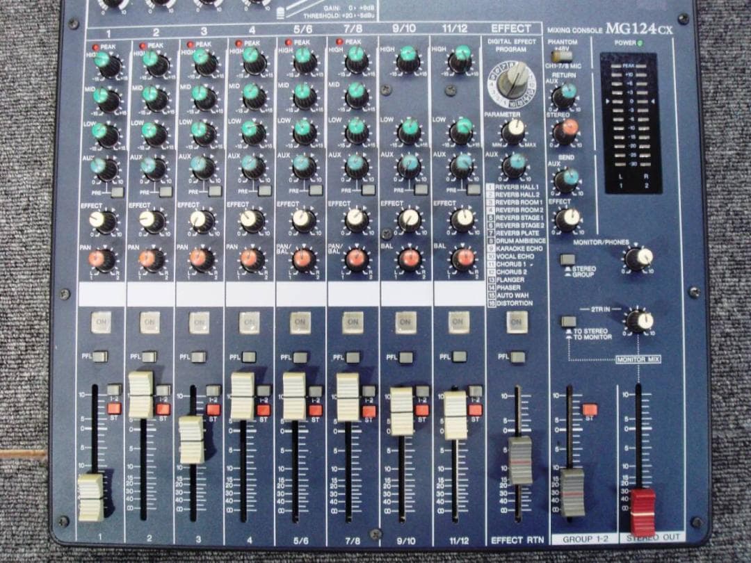 YAMAHA ヤマハ MG124CX ミキサー ミキシング PA-20 アダプタ