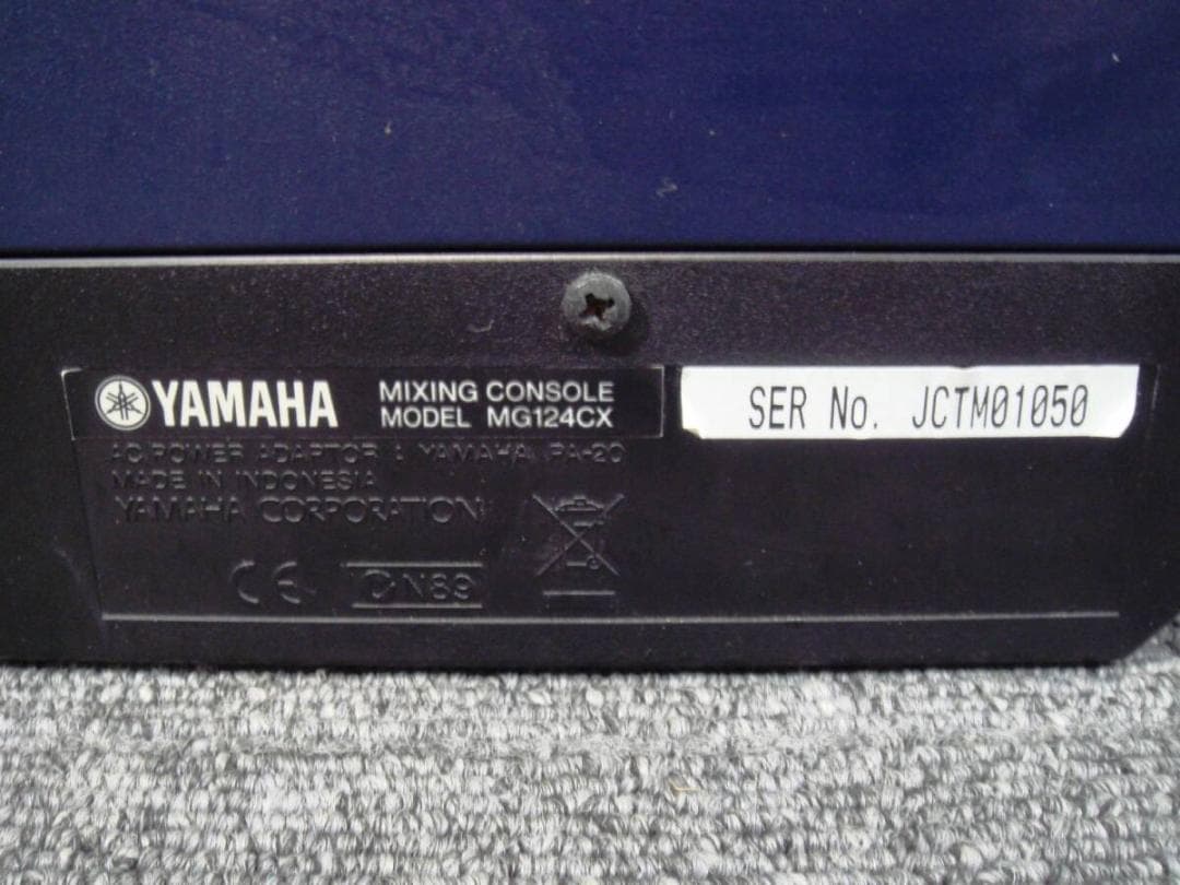 YAMAHA ヤマハ MG124CX ミキサー ミキシング PA-20 アダプタ