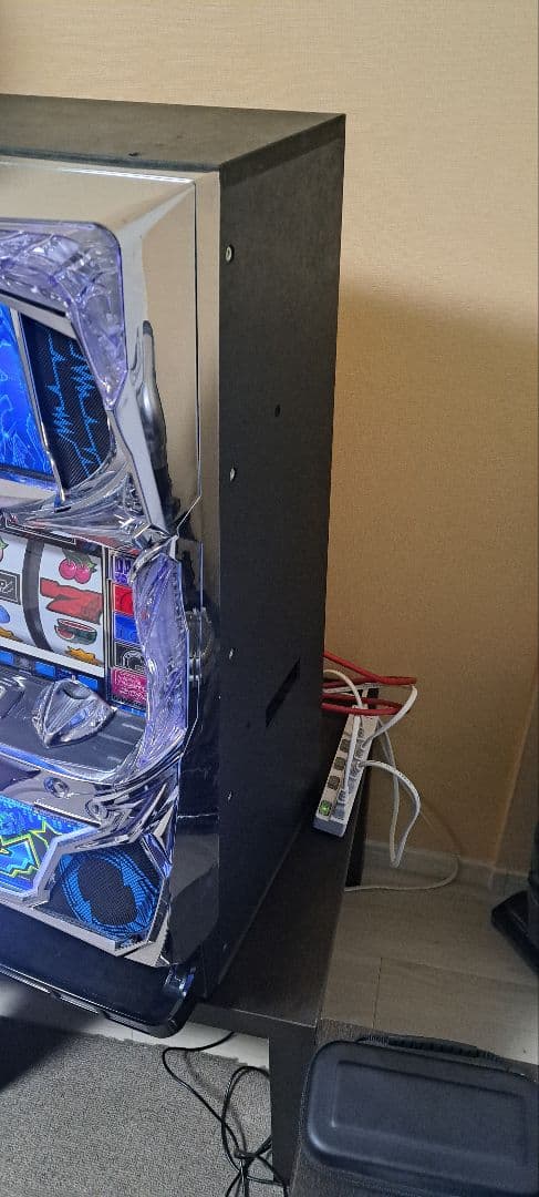 【引取限定】パチスロ実機　5.9号機 ディスクアップ青パネル