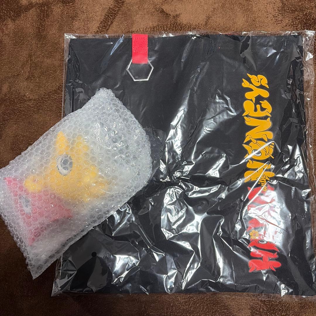 HANA ファンミ限定★ぬいぐるみキーホルダー＆トートバックのセット