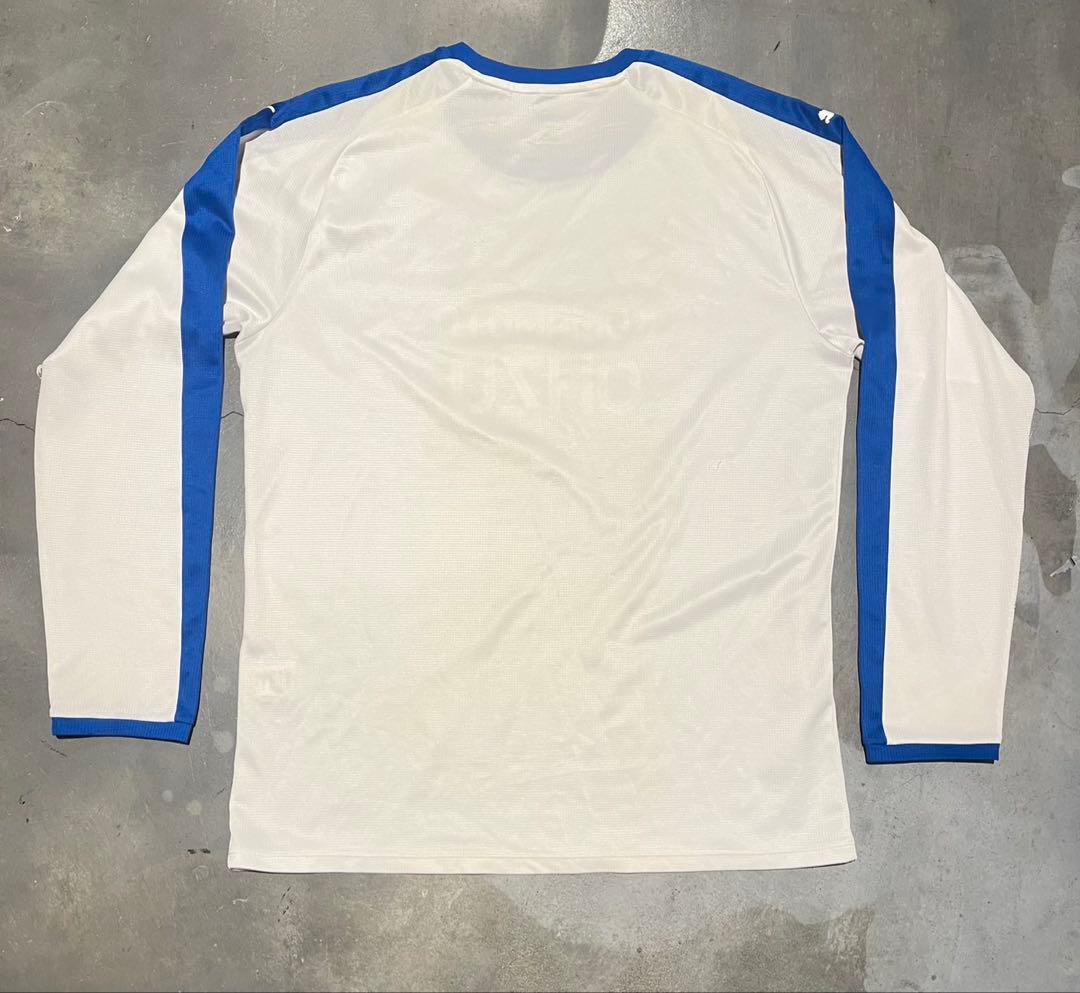 大津高校サッカー部　練習着　白上下セット　XL