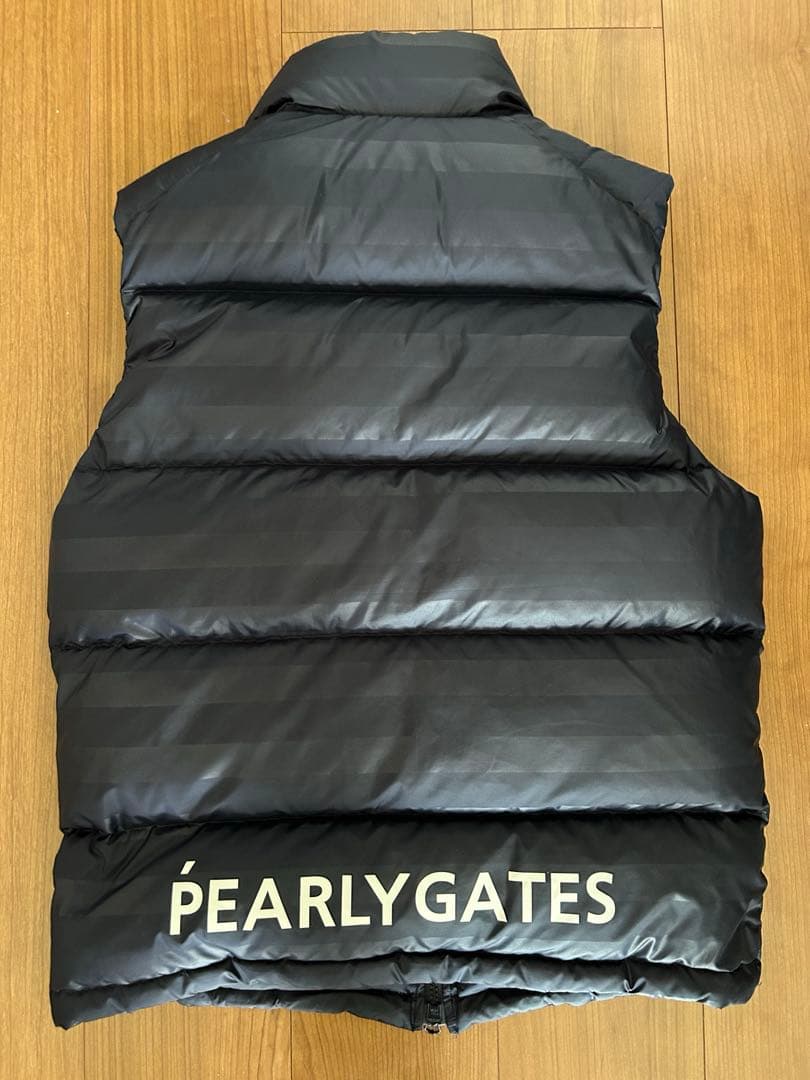 極美品 PEARLY GATES パーリーゲイツ ネイビー ダウンベスト