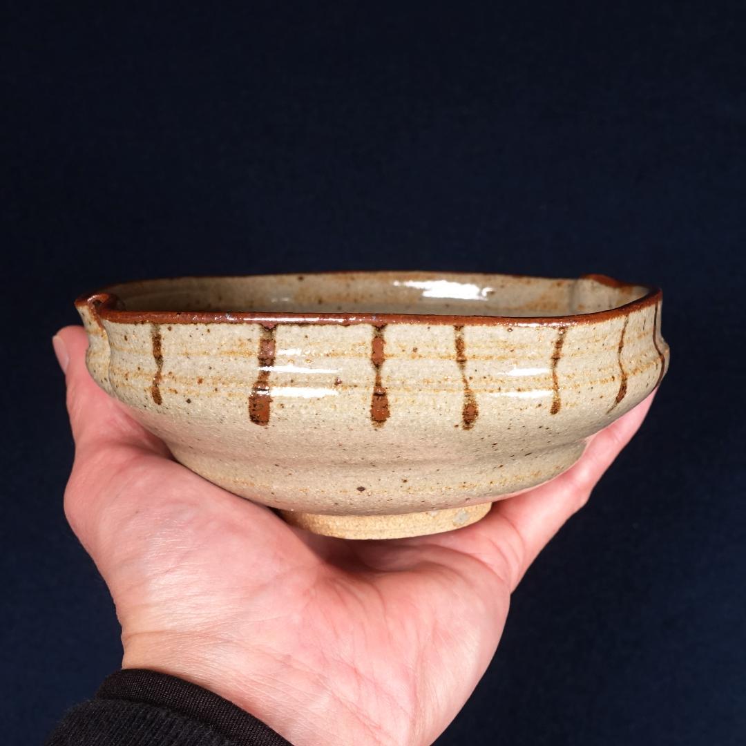 13代 中里太郎右衛門窯 絵唐津 平向付 銘々皿 5客 共箱