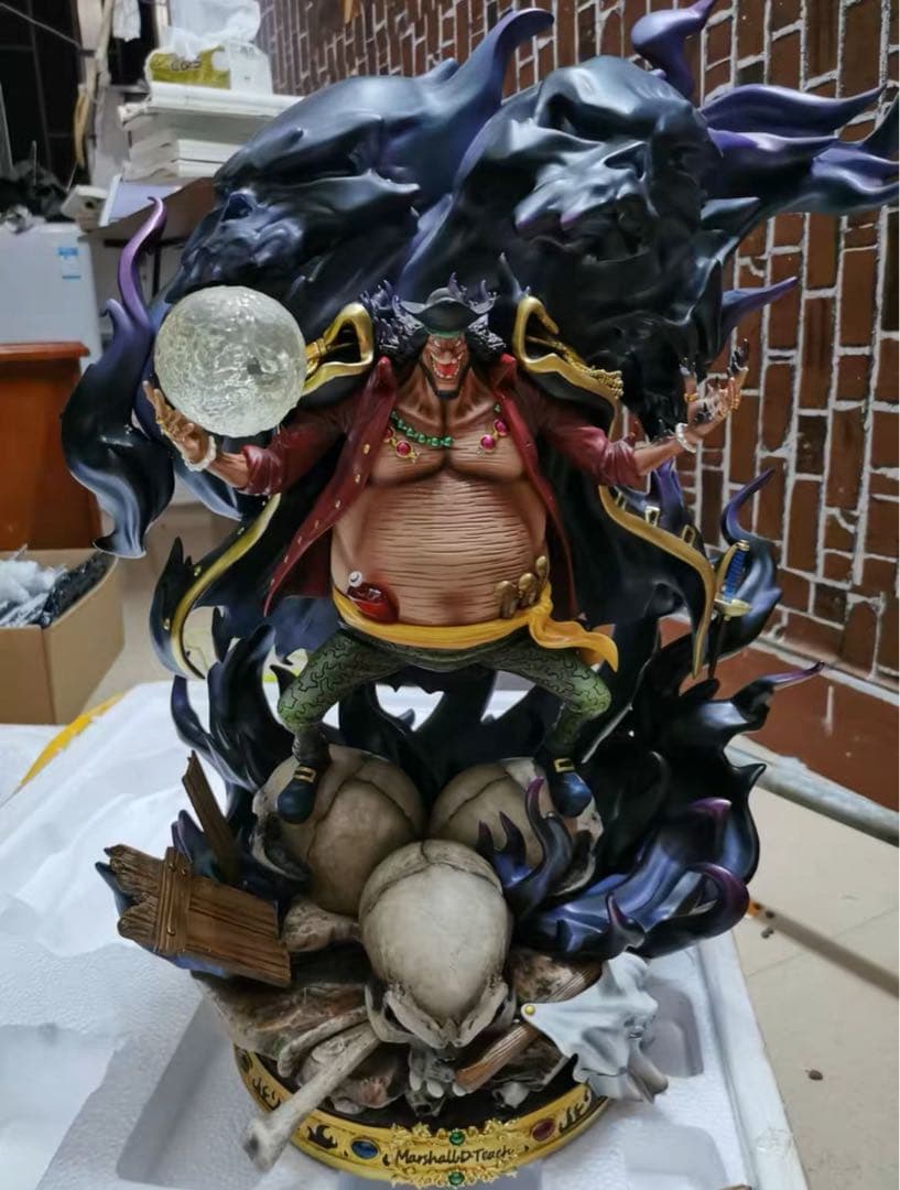 ONE PIECE ワンピース 黒ひげ ガレージキット ガレキ スタチュー⑧