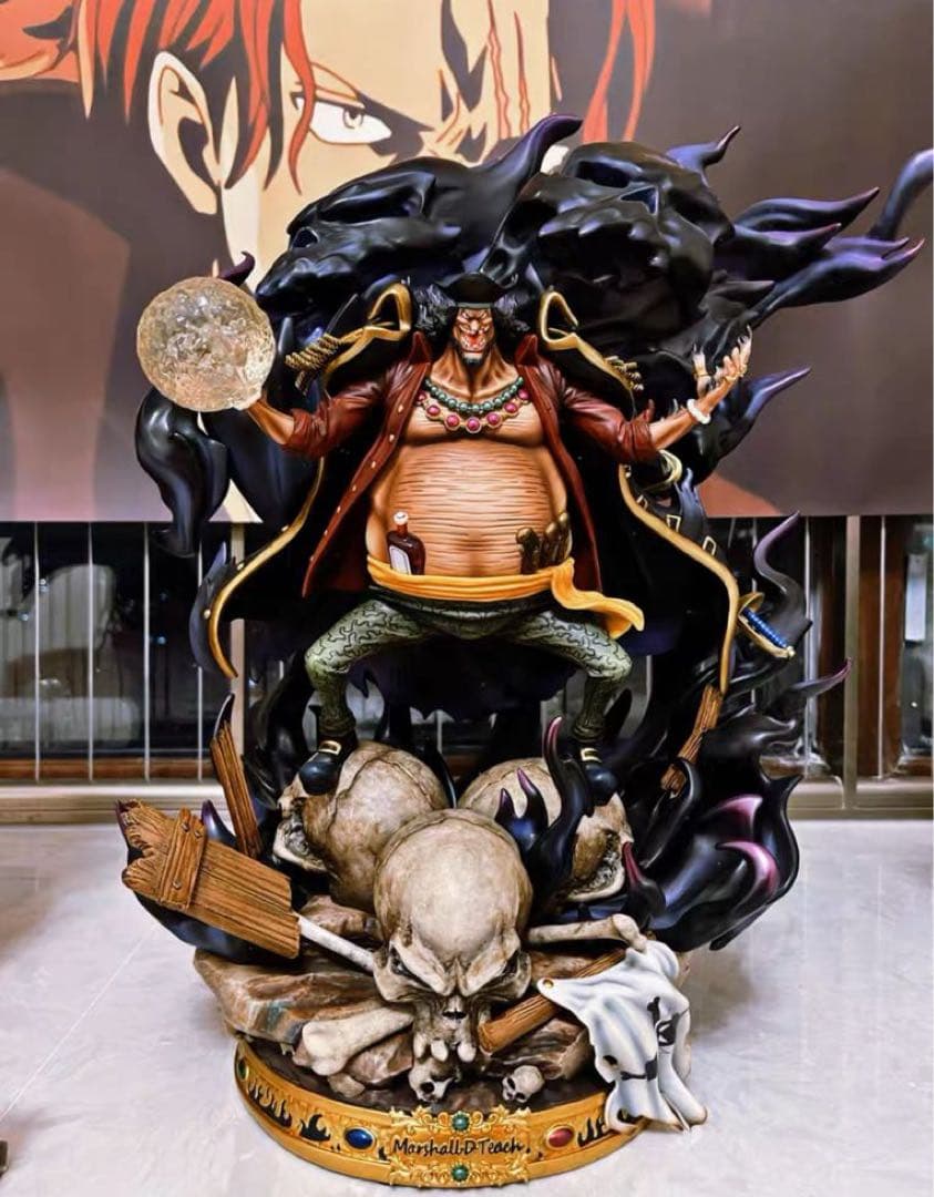 ONE PIECE ワンピース 黒ひげ ガレージキット ガレキ スタチュー⑧