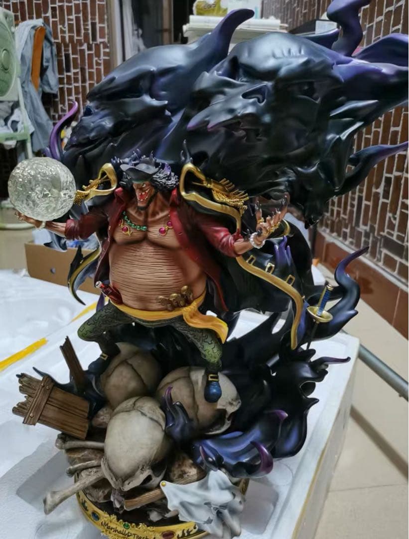 ONE PIECE ワンピース 黒ひげ ガレージキット ガレキ スタチュー⑧