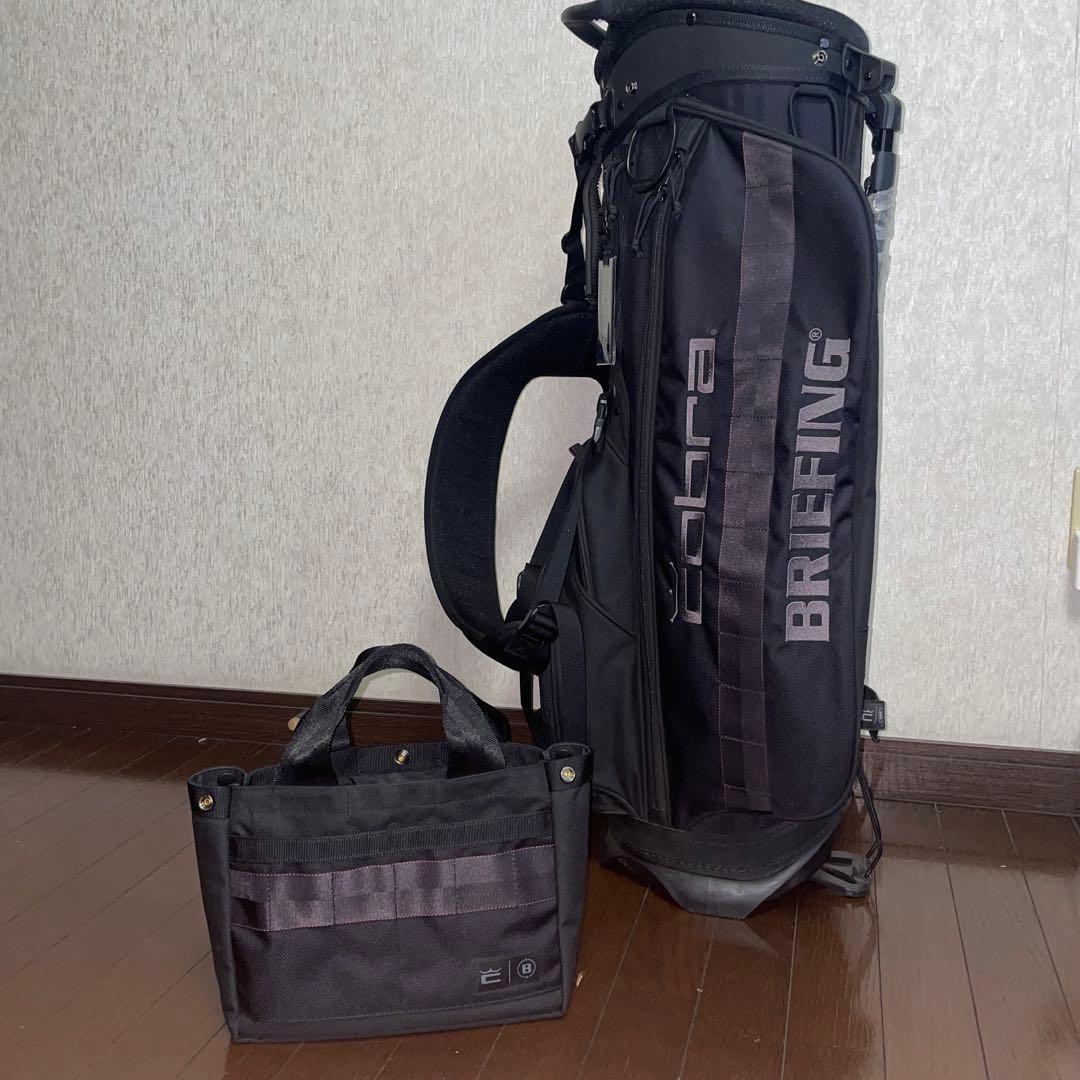 コブラ ✖︎ブリーフィング キャディバッグ & ラウンドバックセット