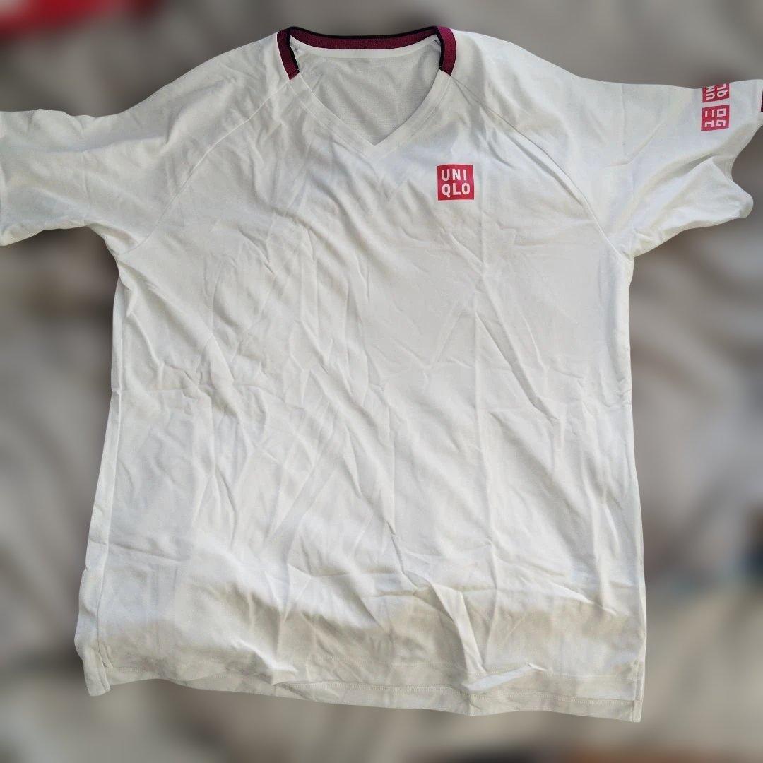 バラ売り検討中　ユニクロ　ロジャーフェデラー着用モデル　シャツ２枚セット