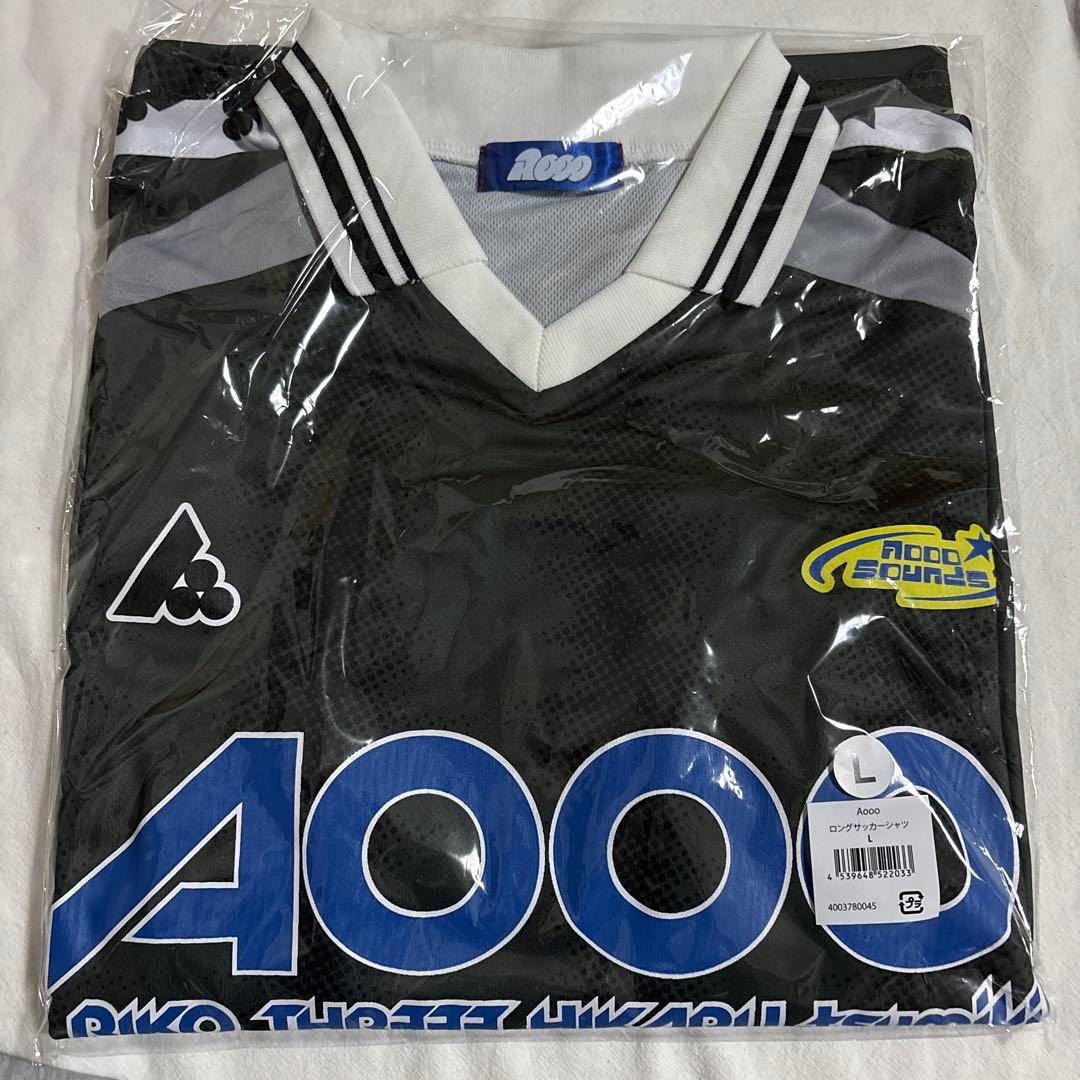 Aooo ゲームシャツ Lサイズ ロングサッカーシャツ ゲームTシャツ ロンT