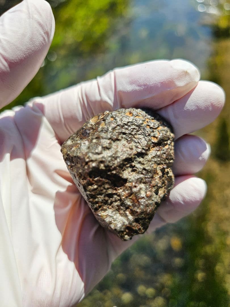 約100g以上あり‼️モロッコ産 コンドライト隕石