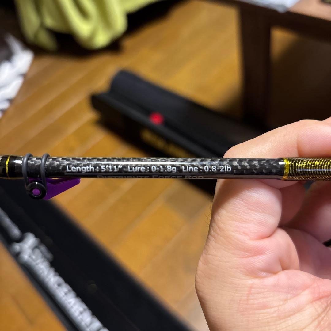 美品THIRTY FOUR ADVANCEMENT 5'11 ロッド ケース付き