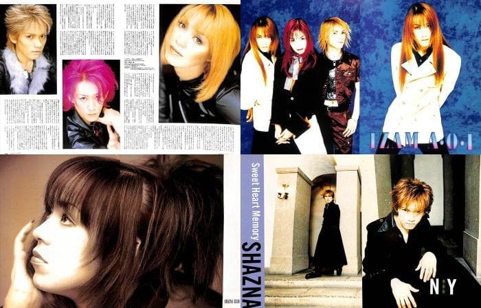 SHAZNA シャズナ 切り抜き 350P ほぼ欠けなし貴重インディーズ～