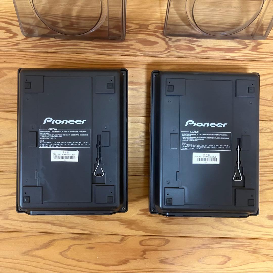 Pioneer CDJ-350 2台セット 保護カバー付き
