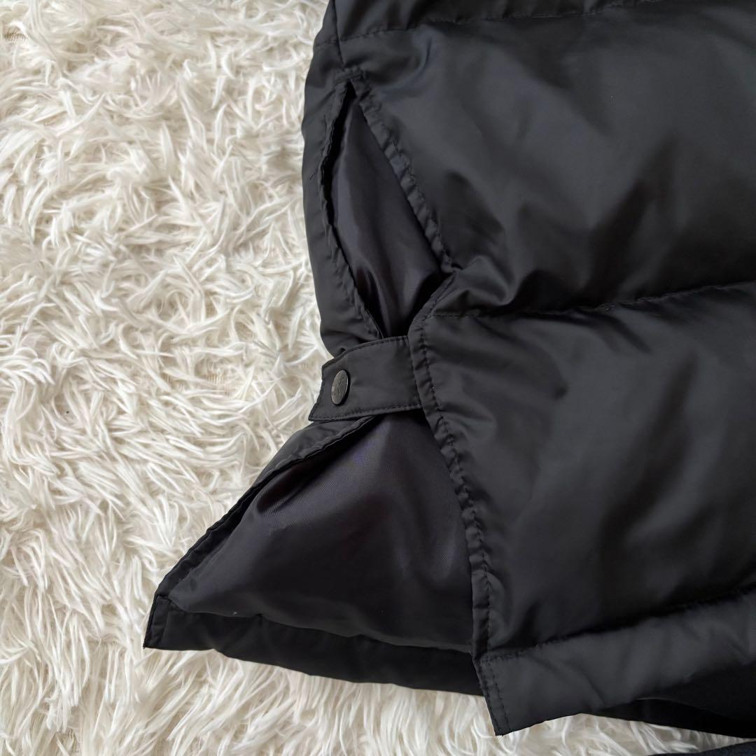 美品✨ プーマ ロングダウンジャケット ベンチコート 黒 ブラック L〜O