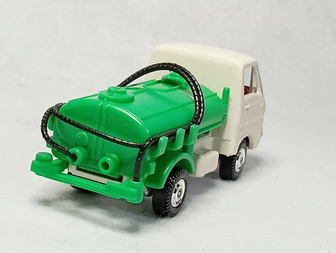 黒箱 トミカ いすゞエルフ バキュームカー 箱有 当時物