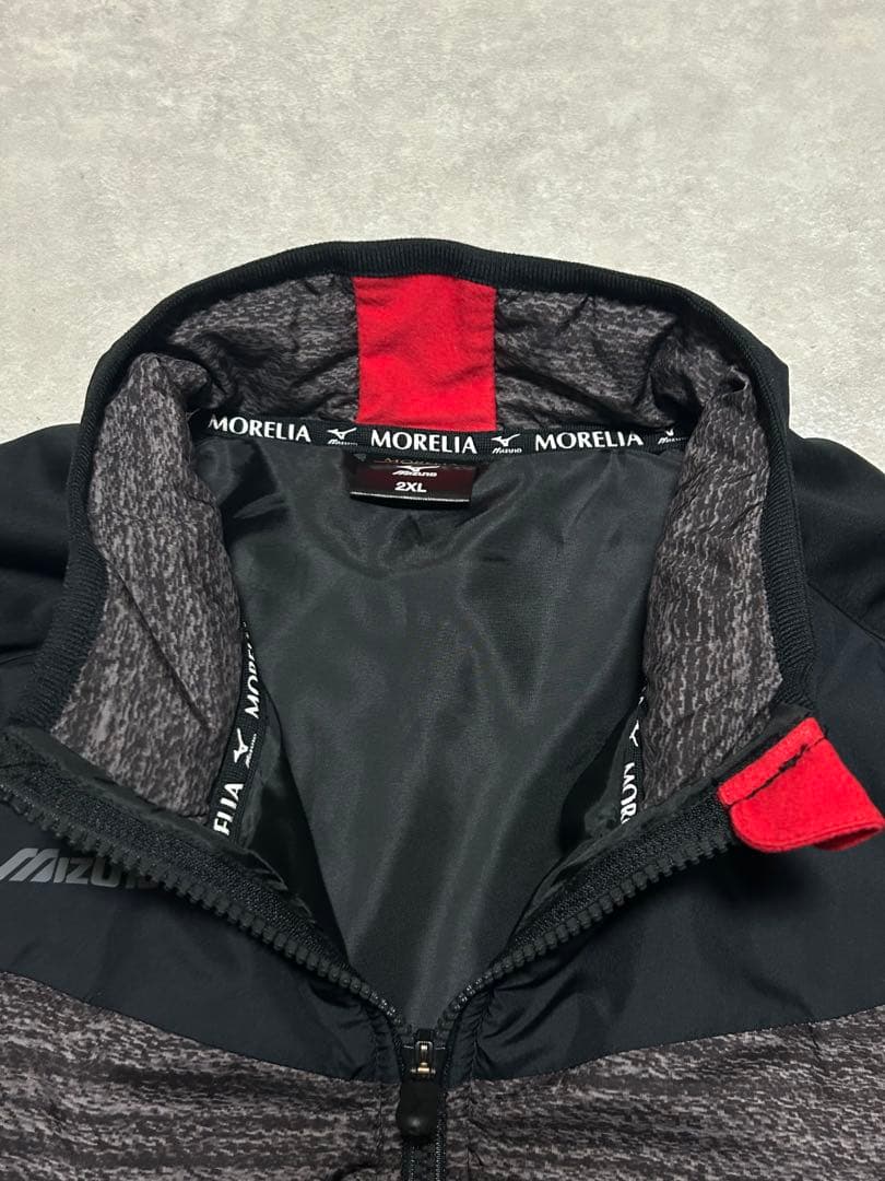 未使用 MIZUNO モレリア テックフィルコート 中綿ジャケット 黒 2XL