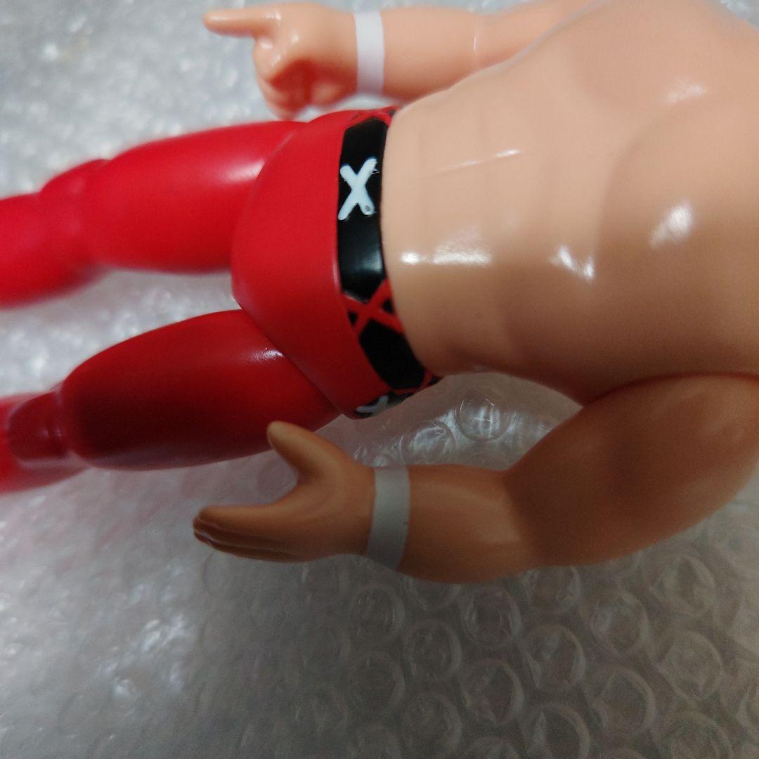 ソフビファイティングシリーズ　タイガーマスク　赤　メディコム・トイ