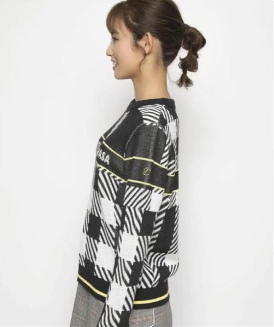 サマンサタバサ ナンバー7 セーター セレブ 高級 高貴 グリーンに映える レア