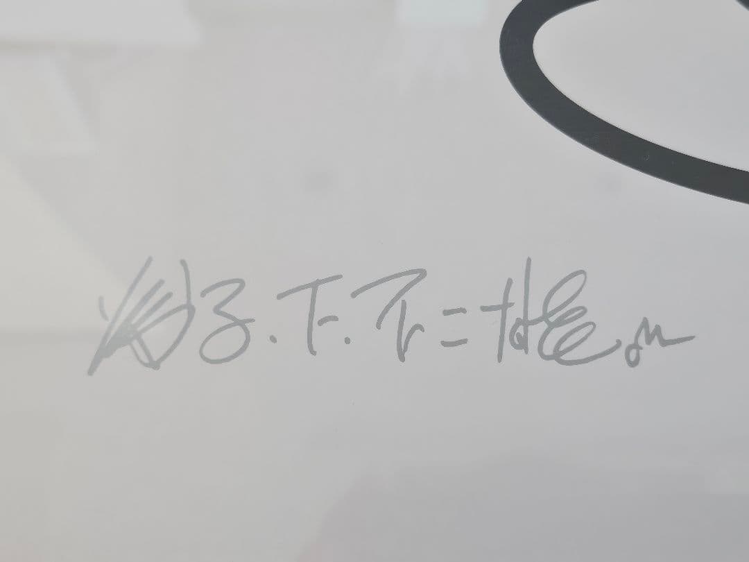 村上隆 ドラえもん 版画 シルクスクリーン サイン付 フレーム付