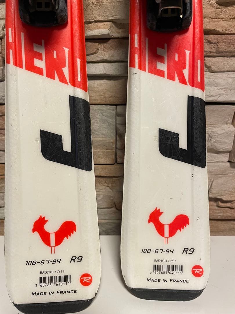 ジュニアスキーセット　ロシニョールHERO120 ラングスキーブーツ23.5