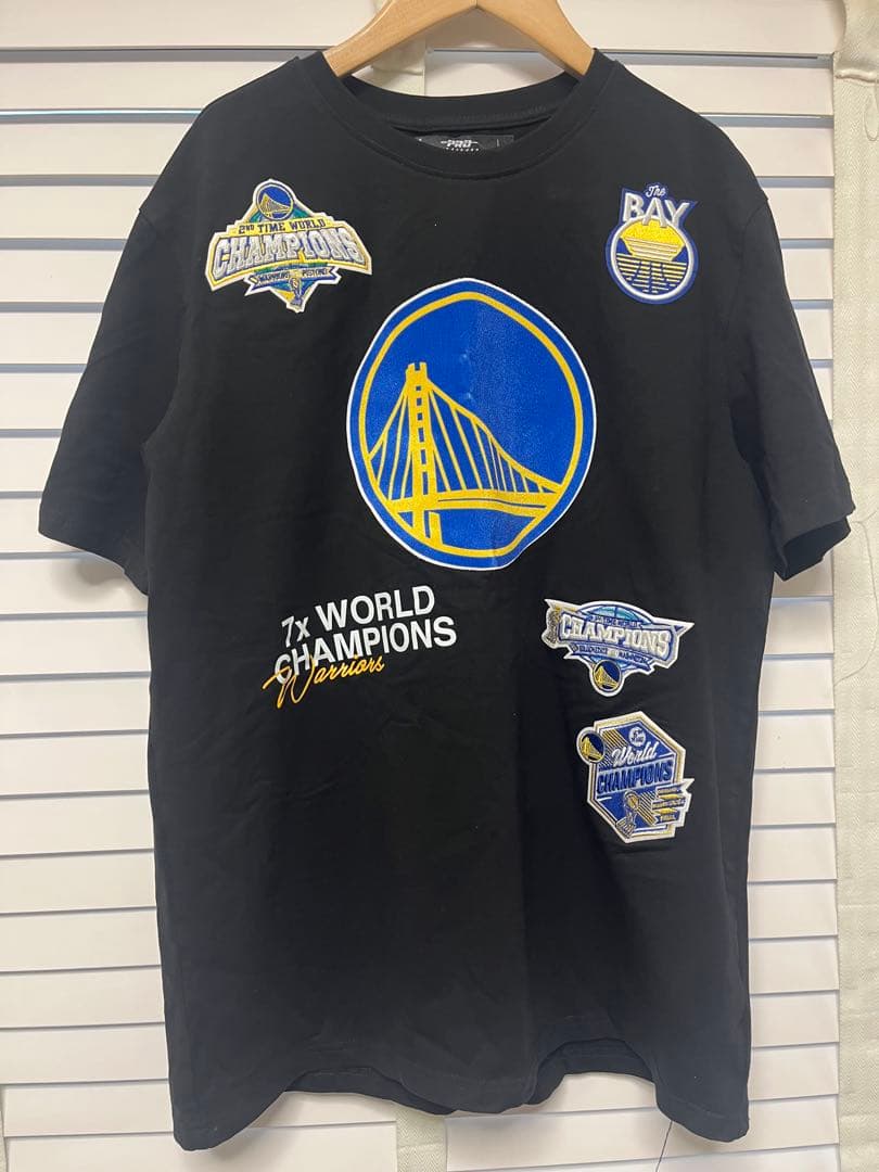 [美品] 7x WORLD CHAMPIONS Warriors Tシャツ