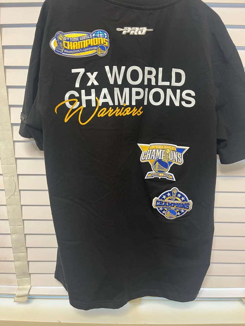 [美品] 7x WORLD CHAMPIONS Warriors Tシャツ