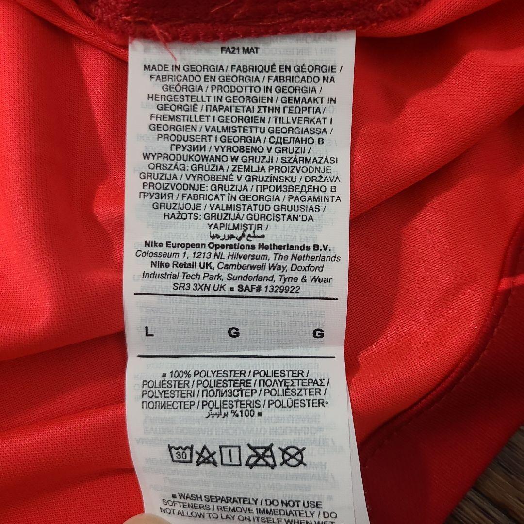 正規品　リバプール 21/22 ユニフォーム　サイズL　モハメド・サラー