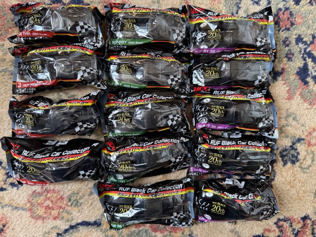 UCC RUF BLACK CAR Collection ポルシェ 100個