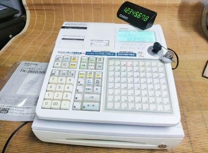 カシオレジスター　TK-2600/NK2000　設定無料　高性能　800005