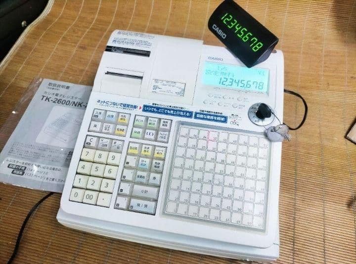 カシオレジスター　TK-2600/NK2000　設定無料　高性能　800005
