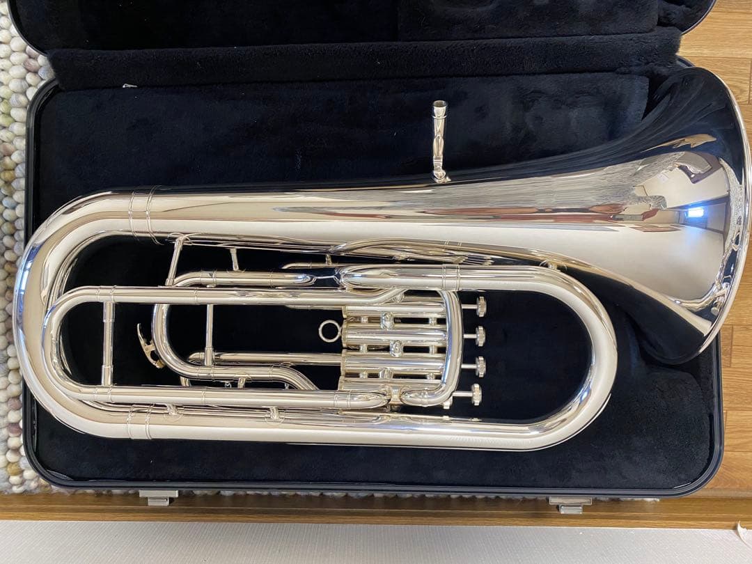 ヤマハ ユーフォニアム YEP-321 銀メッキ ケース付き