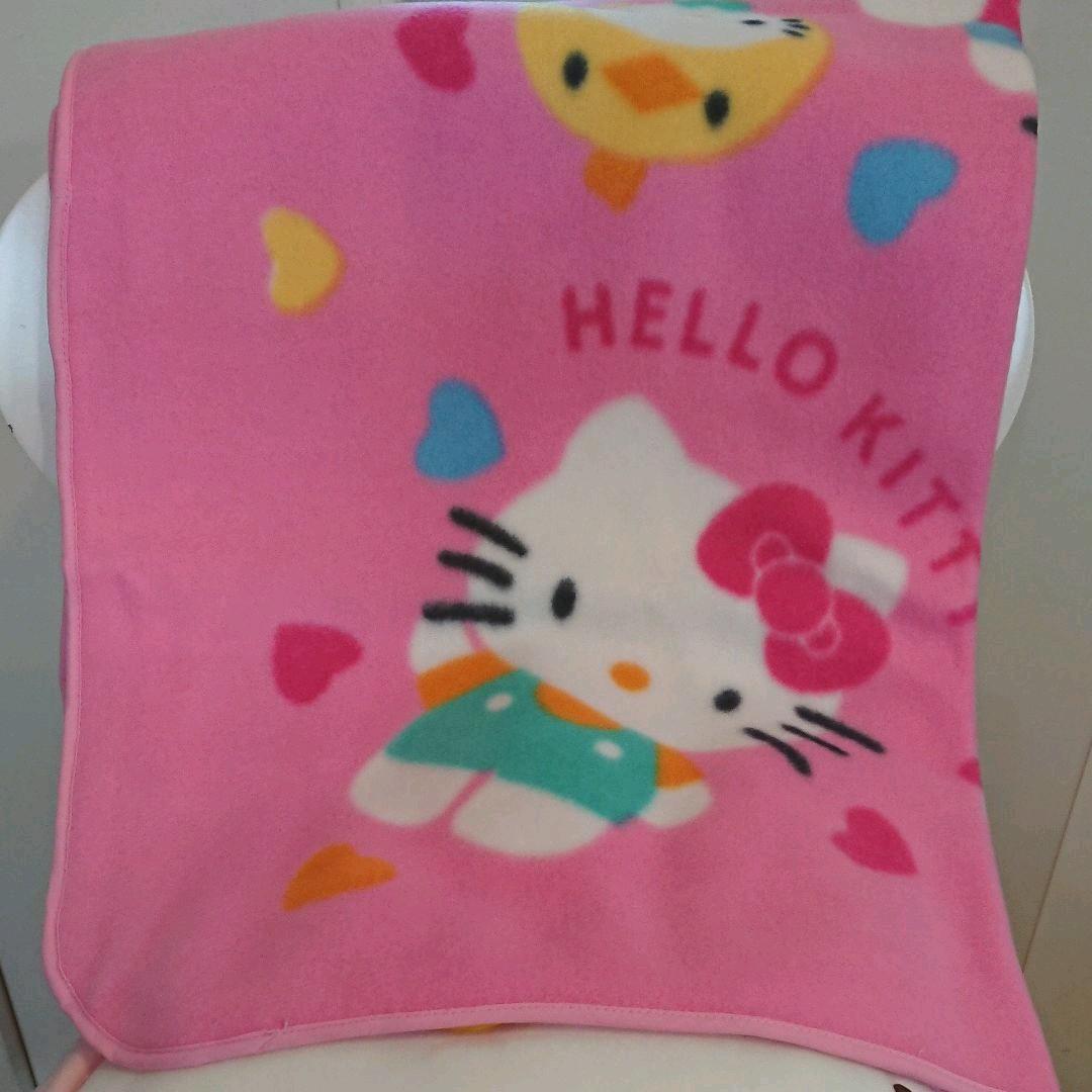 【激レア】ハローキティクッション&ブランケット