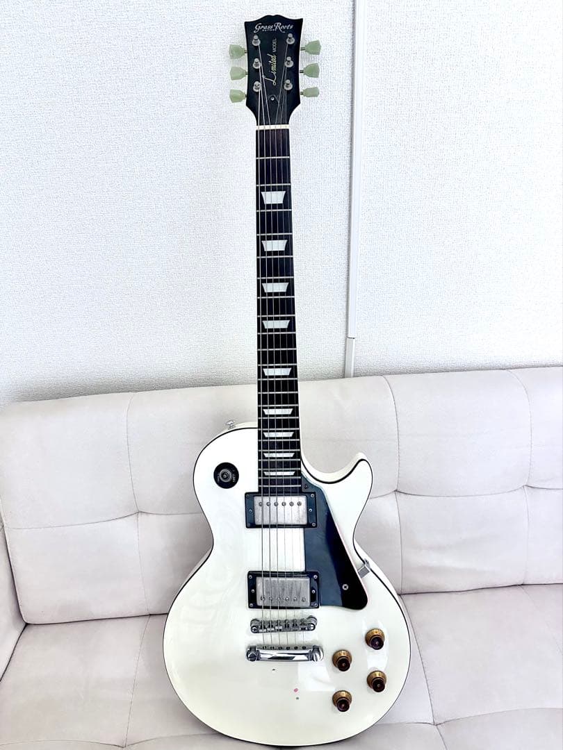 ギター GrassRoots G-LP Limited Model WH