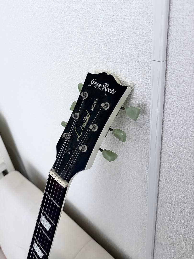 ギター GrassRoots G-LP Limited Model WH