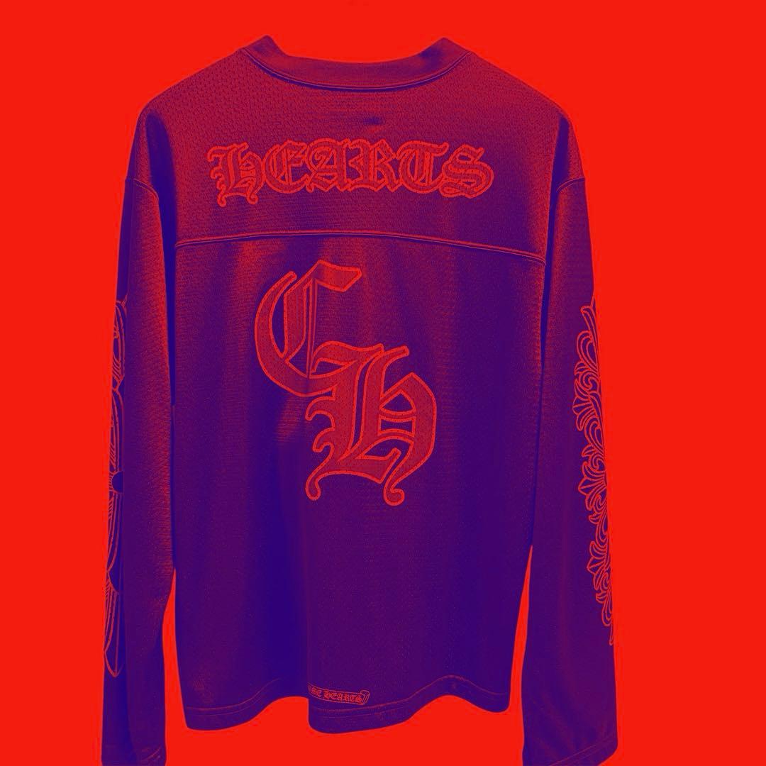 超レアークロムハーツ WARM UP JERSEY ロング M