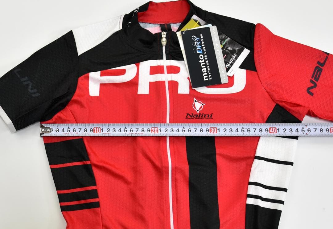 Nalini Red Label Lato ジャージ size:M 赤/黒