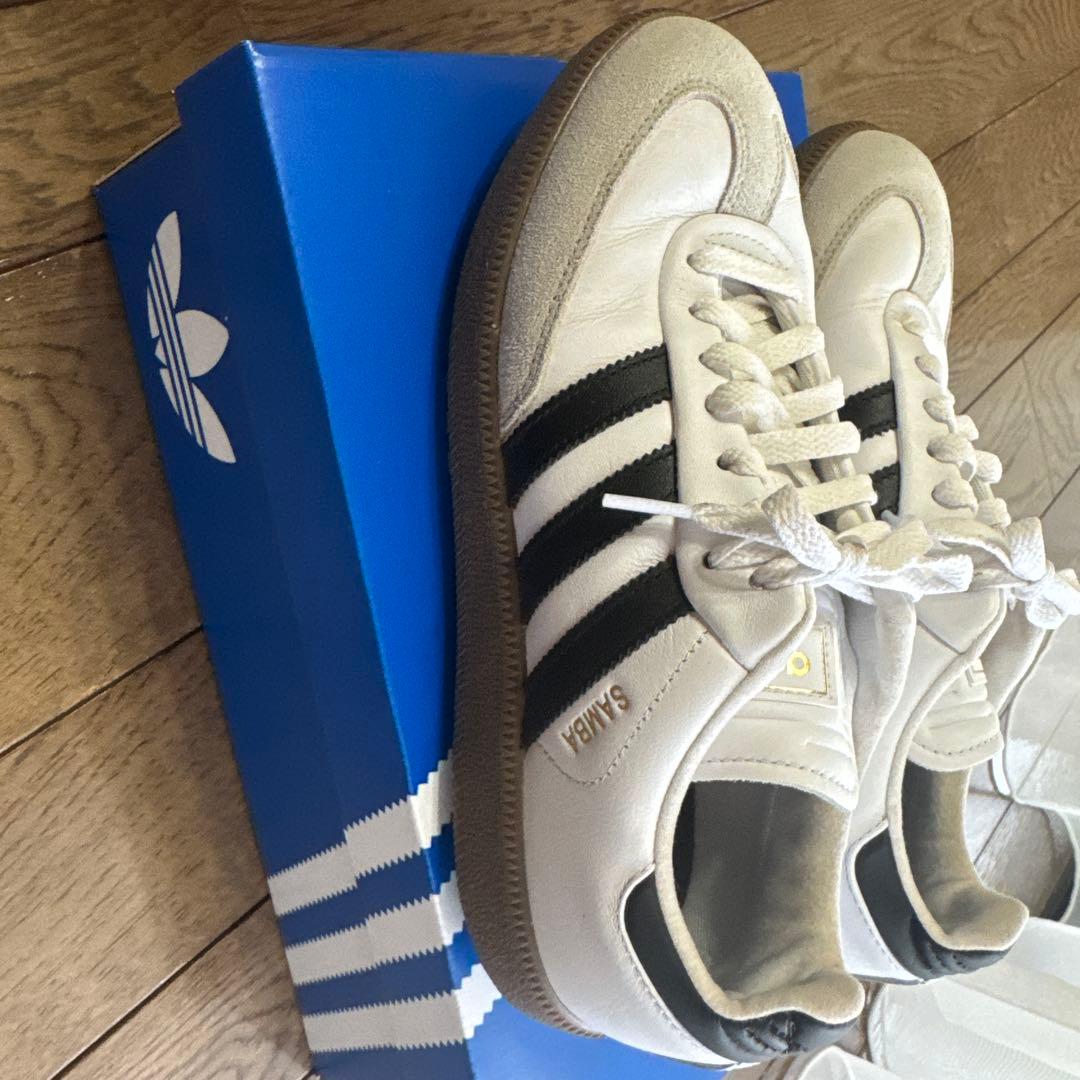 アディダス　adidas SAMBA ゴルフシューズ　24.5 男女兼用