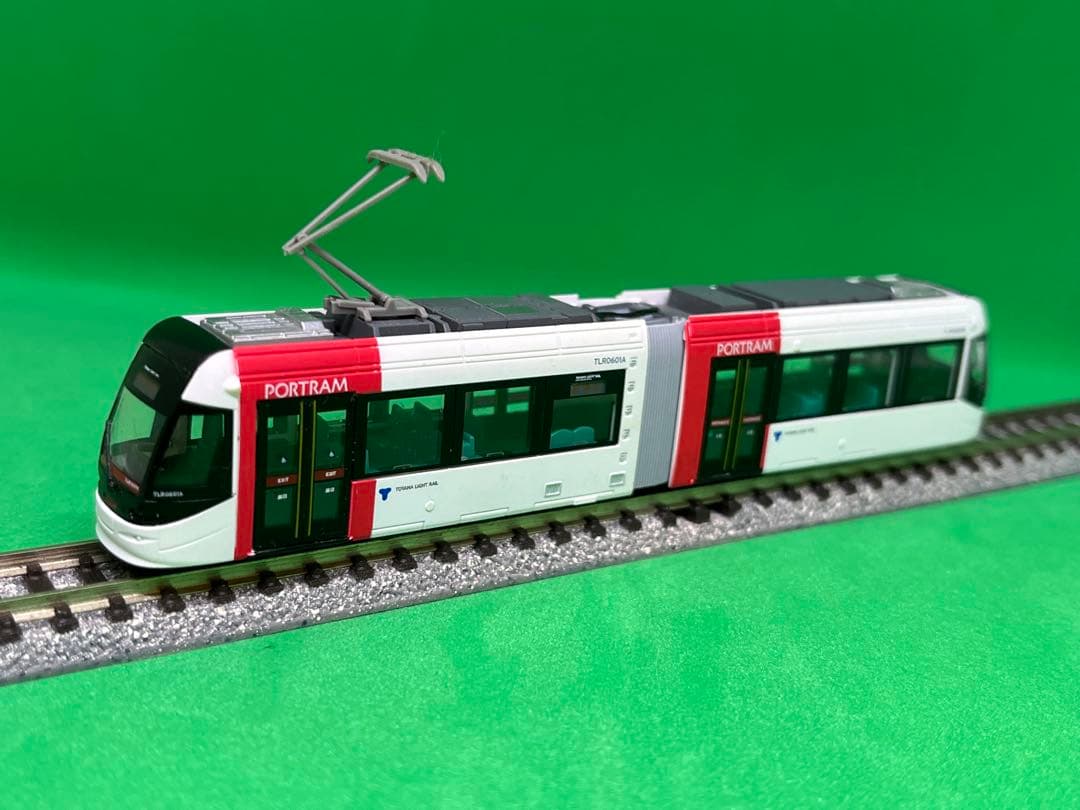 鉄コレ 富山ライトレールTLR0604 TLR0607 TLR0601 3個