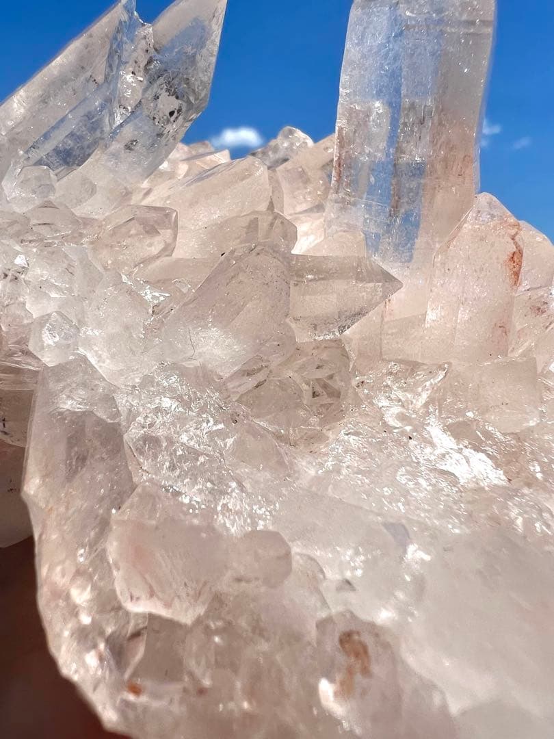 美✨希少✨AAAAピンクヒマラヤレムリアンの神殿✨美しい大天使の女神✨翼のドレス