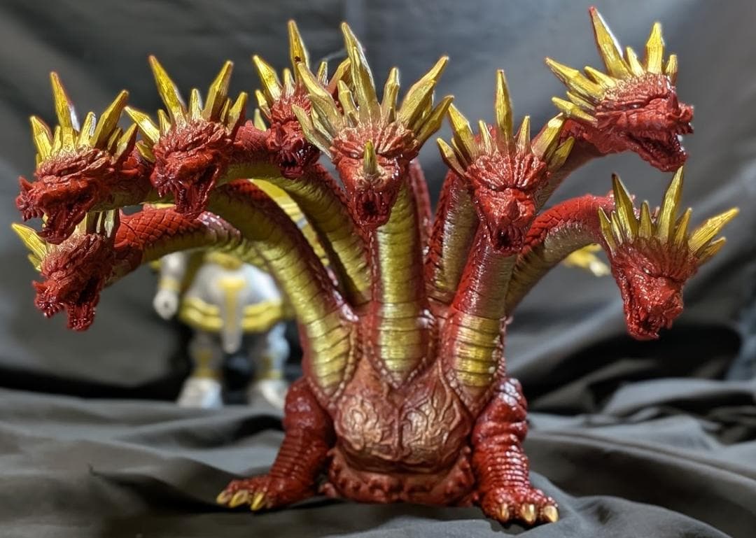 「ヤマトタケル」ヤマタノオロチ＋ウツノイクサガミ（バンダイ）ソフビフィギュア