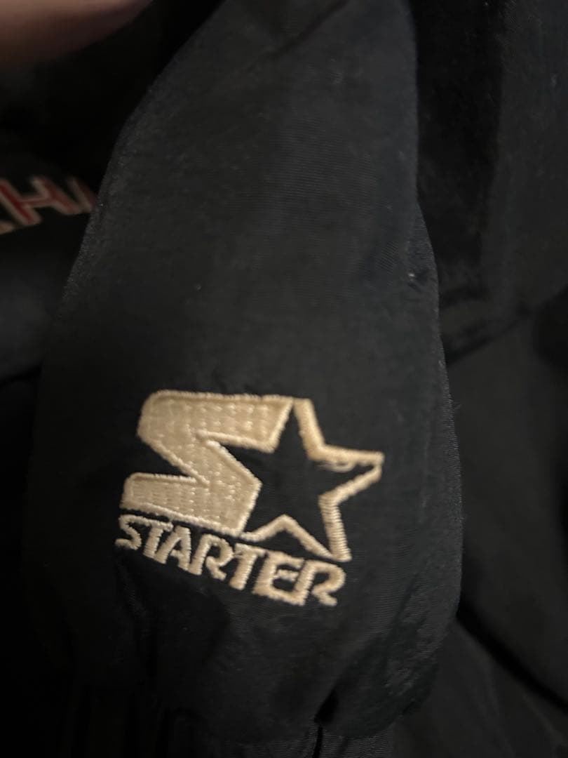 Starter ブラックホークス ジャケット XXL