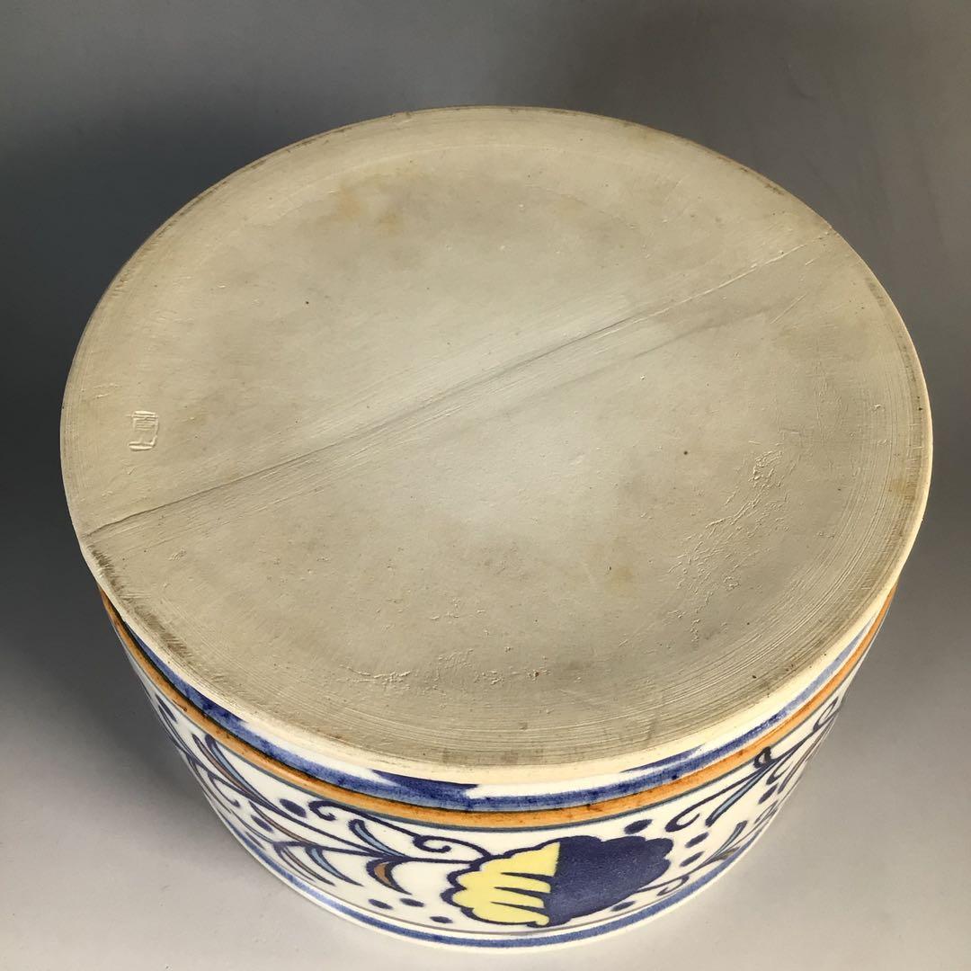 Ｍ６５６　皆具　『横田鳳山造』『オランダ写』『水指　建水　蓋置　杓立』　共箱