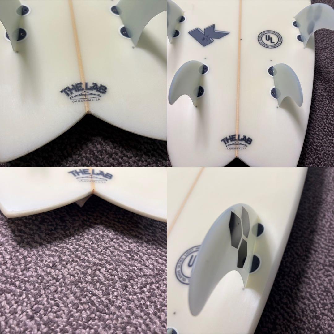 ★送料無料・美品★アルメリック　K Small クワッド　サーフボード　ケリー