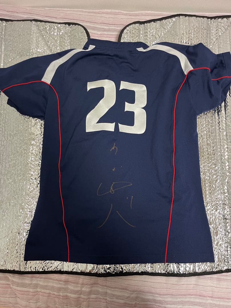 大幅値下げ！山田哲人選手本人使用 練習用シャツ本人直筆サイン入り