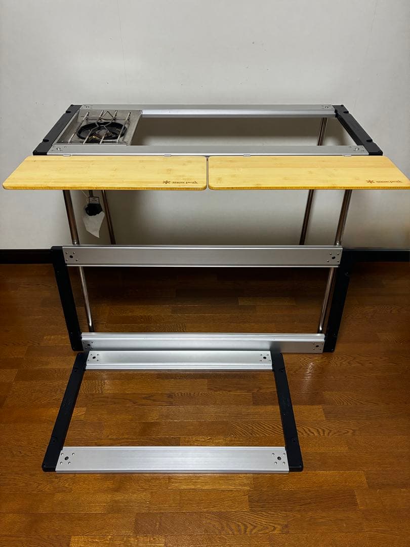 スノーピーク IGTフレーム×3フラットバーナー　スライドトップ　830脚セット