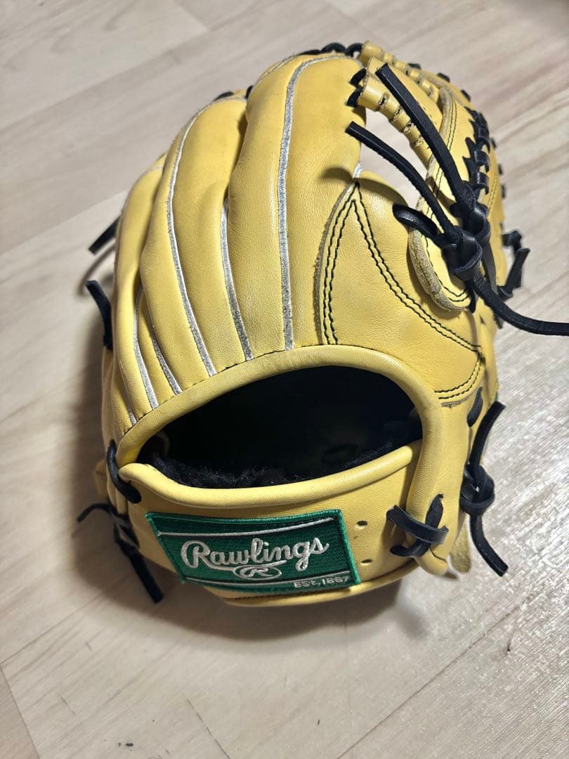 Rawlingsウィザード　少年軟式グローブ 型付け済み