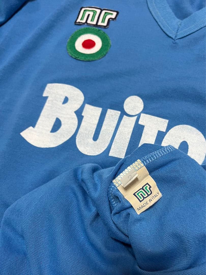 エネーレ　ナポリ 1986–87 マラドーナ期 10番 Ennerre 未使用