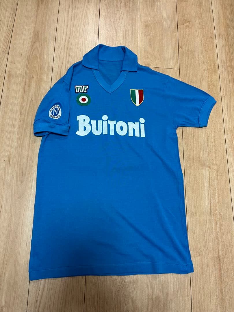 エネーレ　ナポリ 1986–87 マラドーナ期 10番 Ennerre 未使用