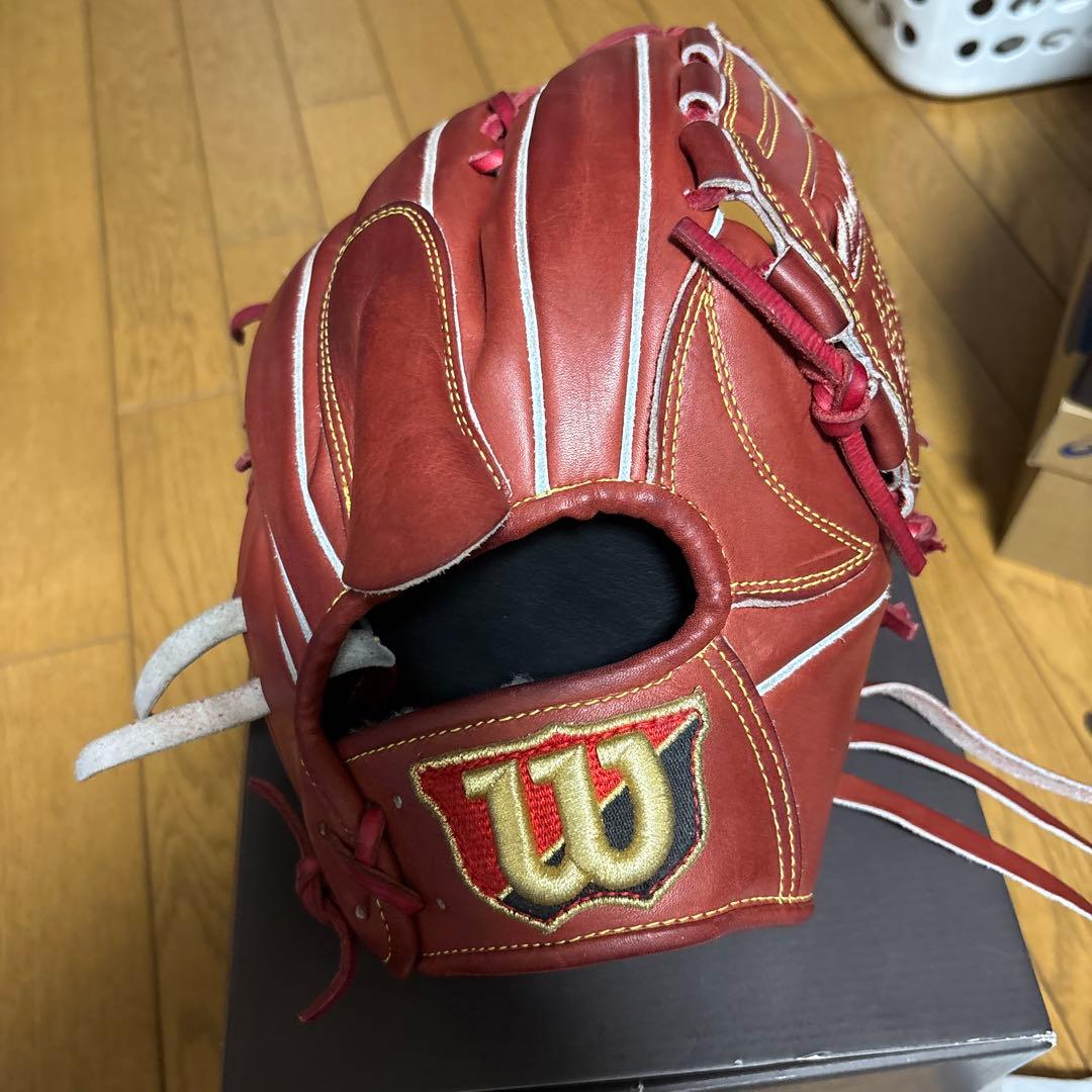 ウィルソン 硬式グローブ ピッチャー小指2本入れモデル WBW101041
