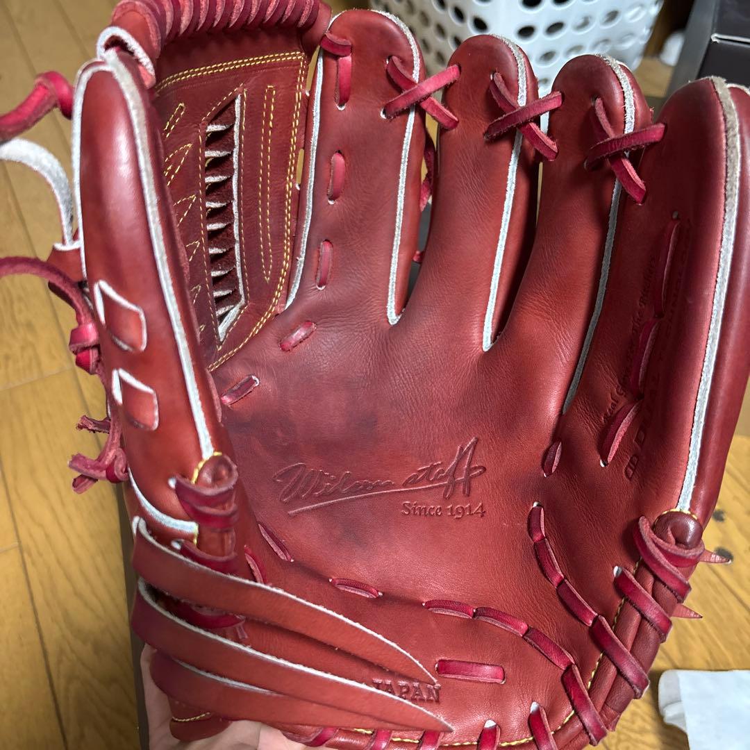 ウィルソン 硬式グローブ ピッチャー小指2本入れモデル WBW101041